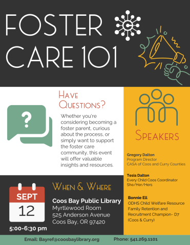 Foster Care 101 Flyer