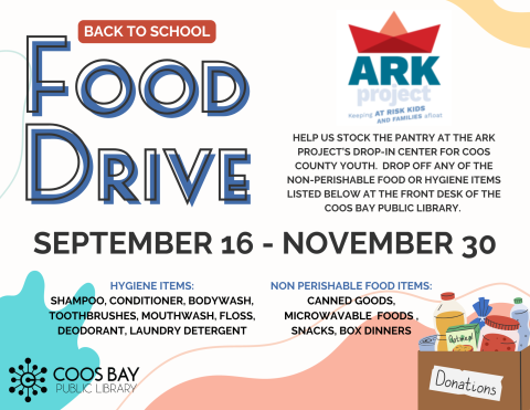 Food Drive for the ARK