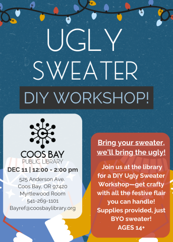 Ugly Sweater Flyer